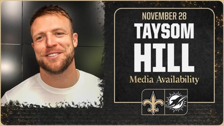 Taysom Hill talks Ed Block Courage Award New Orleans Saints