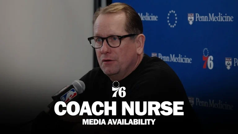 Philadelphia 76ers Postgame Media Availability Coach Nurse 11.02.25