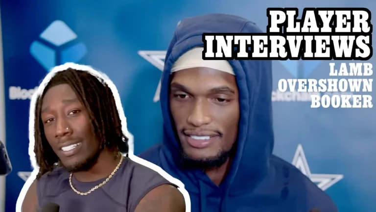 Cowboys Players Talk Thanksgiving Showdown With Chiefs Player Interviews