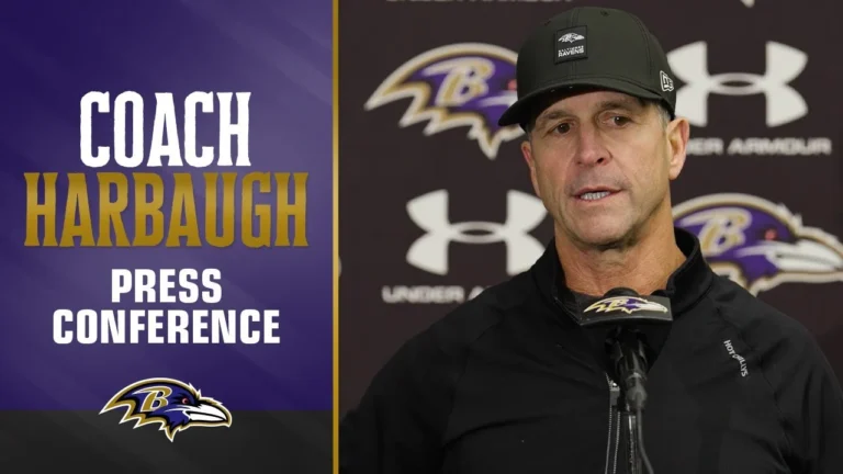 John Harbaugh: ‘Tavius Robinson Is Right on Schedule’ Baltimore Ravens