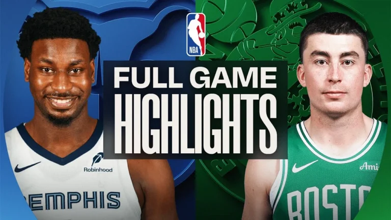 GRIZZLIES at CELTICS FULL GAME HIGHLIGHTS November 12, 2025