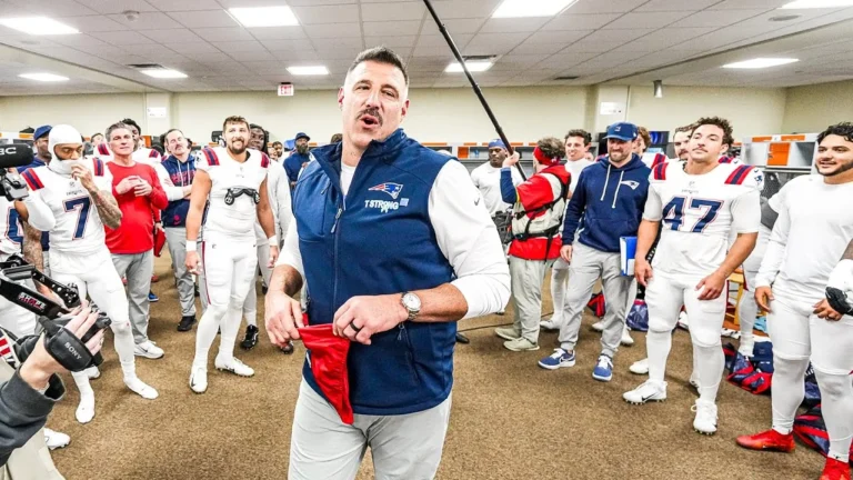 Inside the Patriots Locker Room After 10th Win of the Season vs. Bengals New England Patriots