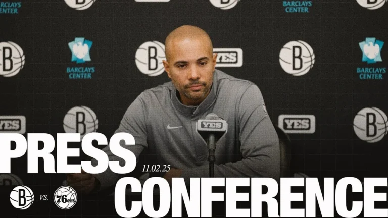 Jordi Fernández Postgame Press Conference vs Philadelphia