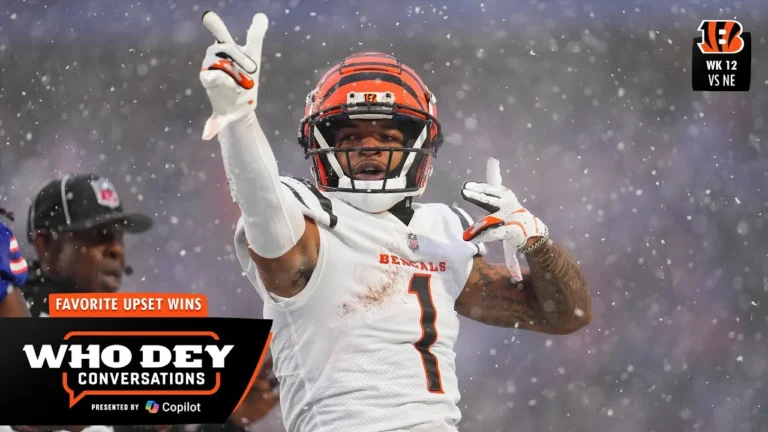 2025 WHO DEY CONVERSATIONS Favorite Upset Wins Presented by Microsoft CoPilot