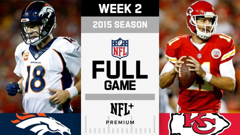 Denver Broncos vs. Kansas City Chiefs FULL GAME 2015 NFL Season Week 2