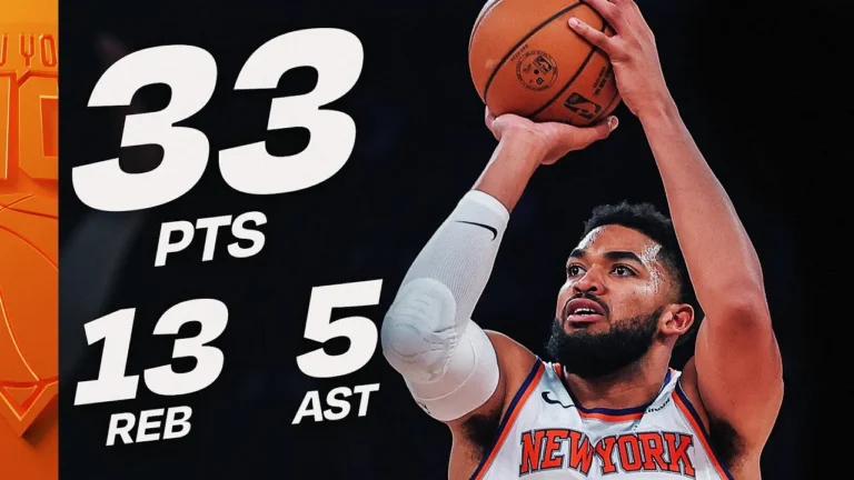 Karl-Anthony Towns Was BALLING In MSG November 3, 2025