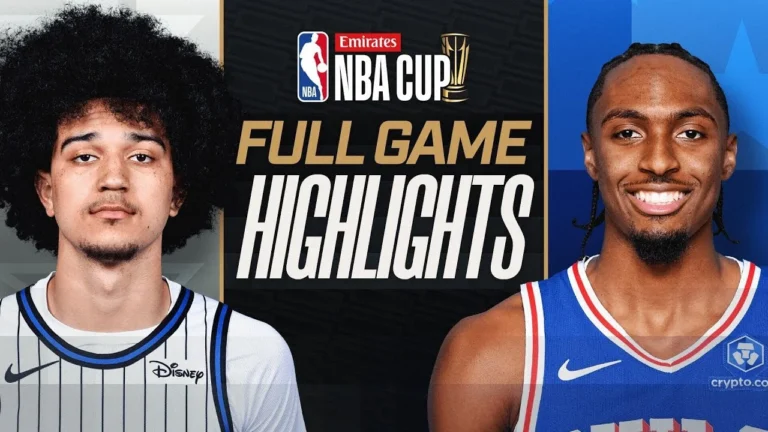 MAGIC at 76ERS EMIRATES NBA CUP FULL GAME HIGHLIGHTS November 25, 2025