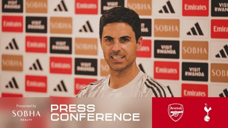 PRESS CONFERENCE Mikel Arteta previews Spurs Gabriel & injury updates, the NLD derby & more