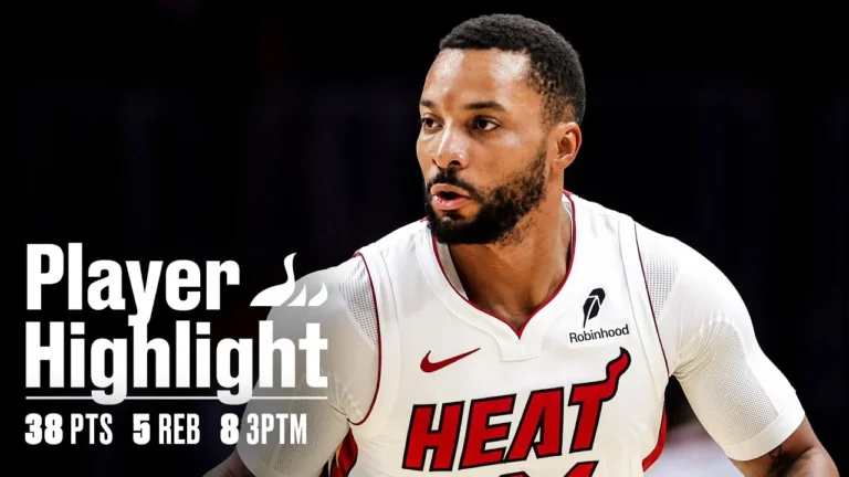 Norman Powell Season-High 38 Points HEAT vs. Knicks HEAT Highlights November 14, 2025