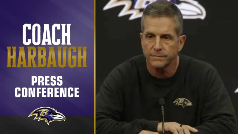 John Harbaugh on the Trade Deadline Baltimore Ravens