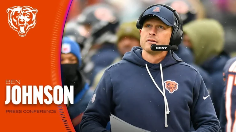 Ben Johnson: ‘We are a different team then we were Week 1’ Press Conference