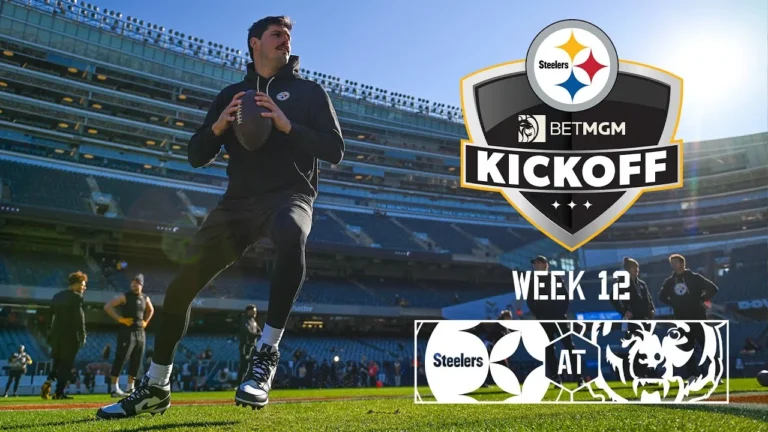 Steelers Kickoff: Week 12 at Bears Pregame Show Pittsburgh Steelers