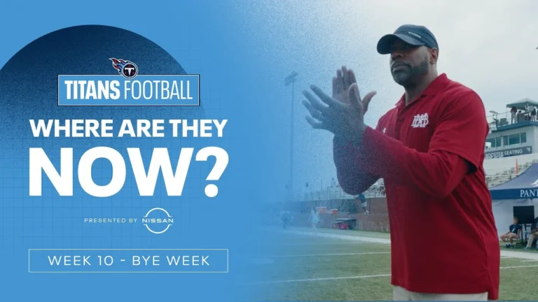 Titans Wide Receiver Chris Sanders Where Are They Now presented by Nissan