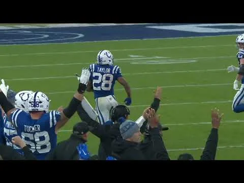 Jonathan Taylor Goes for Career Long 83-Yard Touchdown Run!