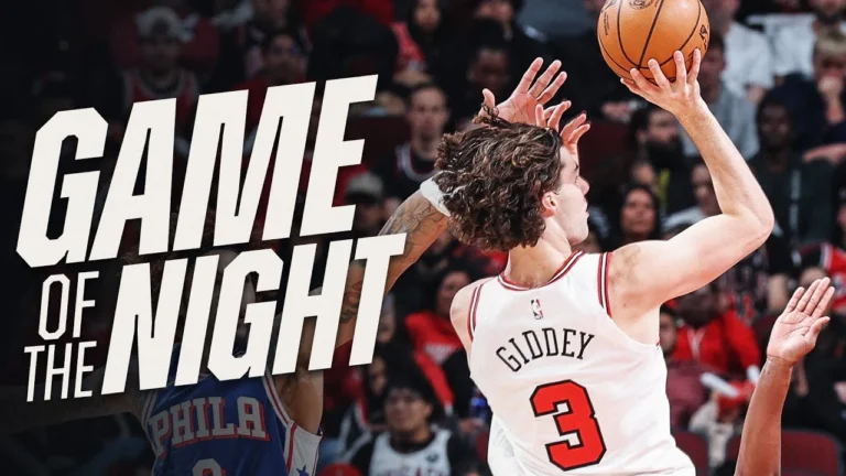 GAME OF THE NIGHT: 76ERS at BULLS November 4, 2025