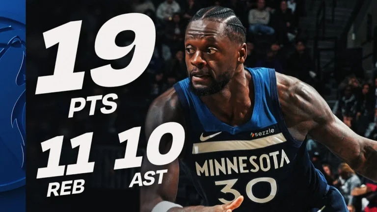 Julius Randle’s 1st TRIPLE-DOUBLE In Minnesota! November 3, 2025