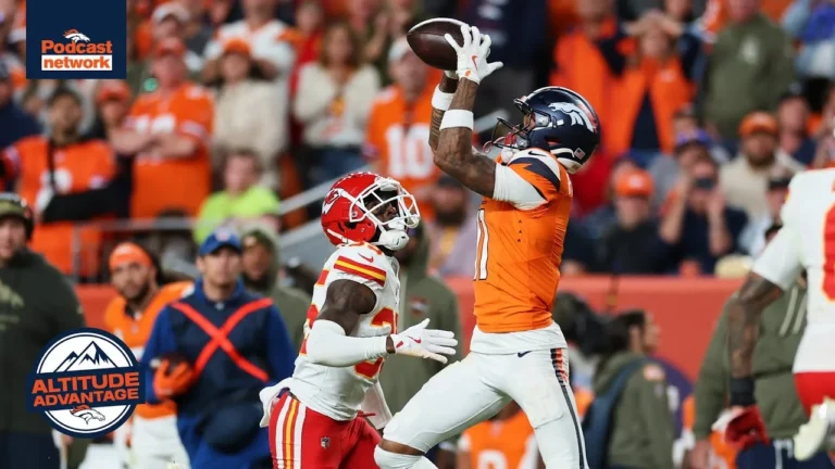 Broncos make statement in AFC with win over Chiefs Altitude Advantage