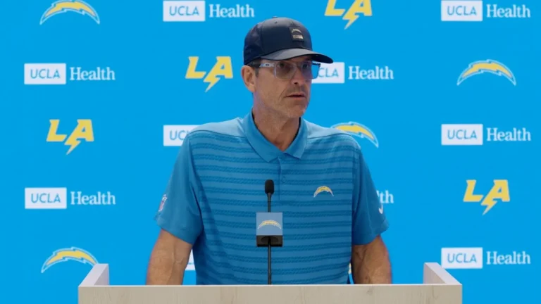 Jim Harbaugh On Injury Updates Vs Steelers LA Chargers