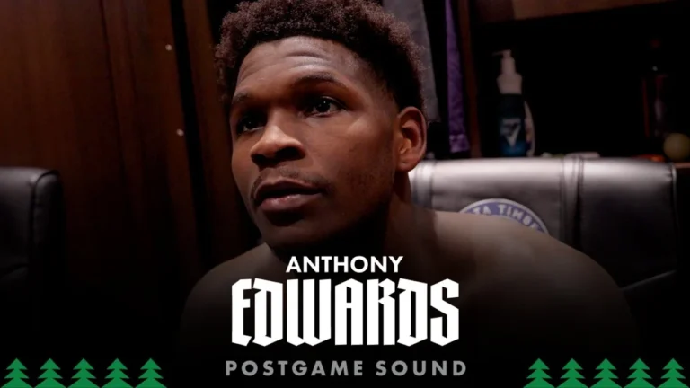 We Missed Shots We Should’ve Made. Anthony Edwards Postgame Sound 11.15.25