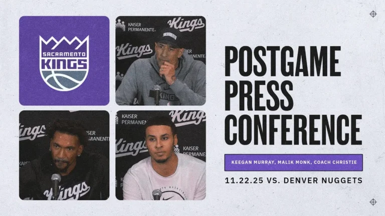 Malik Monk, Keegan Murray & Coach Christie Postgame Interview 11.22.2025