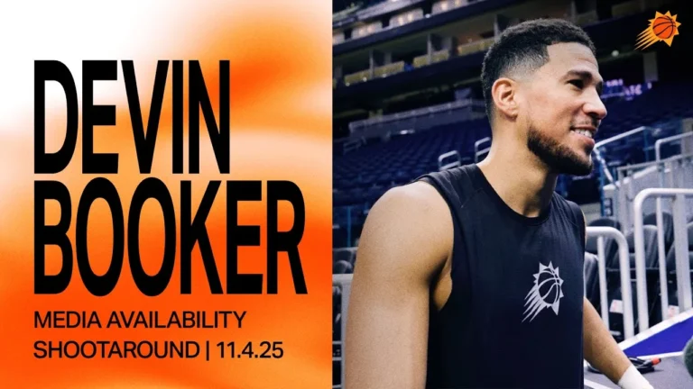 Devin Booker Shootaround Media Availability 11-4-25