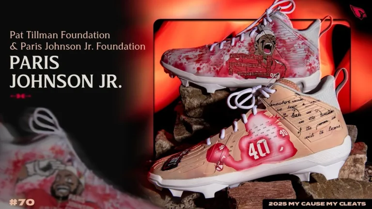 Paris Johnson Jr. My Cause My Cleats