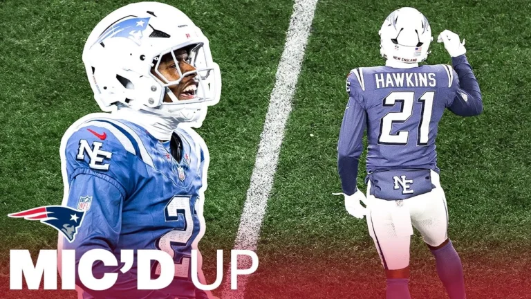MIC’D UP: Jaylinn Hawkins Helps Lead Defense in Primetime Rivalries Win vs. Jets Patriots