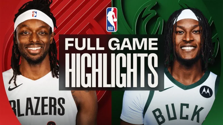 BLAZERS at BUCKS FULL GAME HIGHLIGHTS November 24, 2025