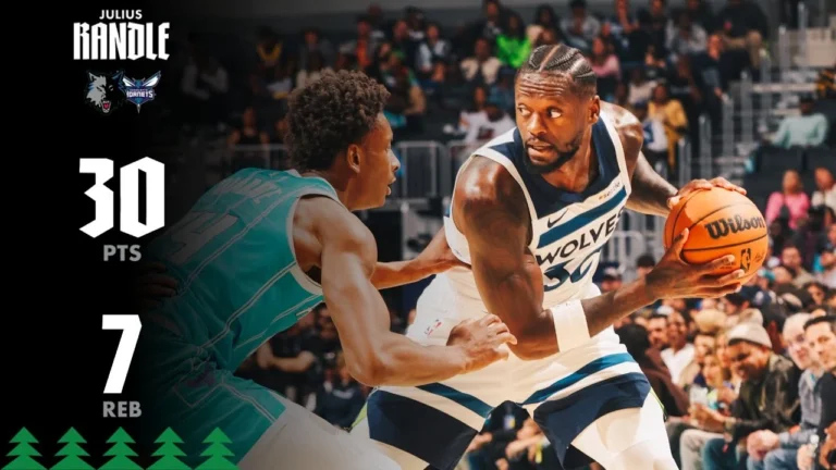 Julius Randle Goes Off For 30 Points Vs The Charlotte Hornets 11.01.25