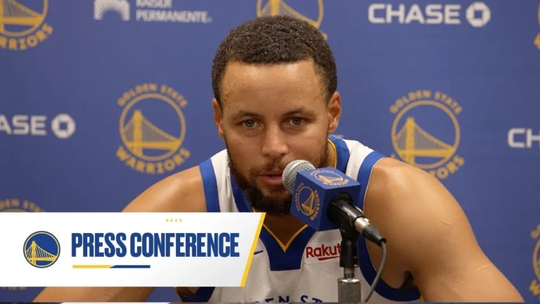 Stephen Curry Recaps Warriors Loss at Pacers Nov. 1, 2025