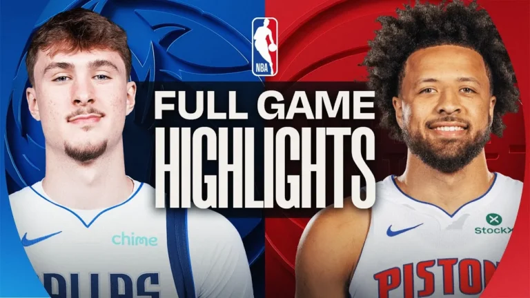 MAVERICKS at PISTONS FULL GAME HIGHLIGHTS November 1, 2025