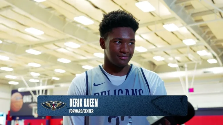 Derik Queen on playing with Zion Williamson, veteran advice Pelicans-Hornets Shootaround