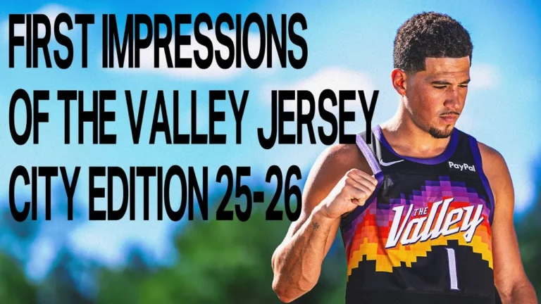 First impressions of The Valley Jersey Phoenix Suns City Edition 2025-26