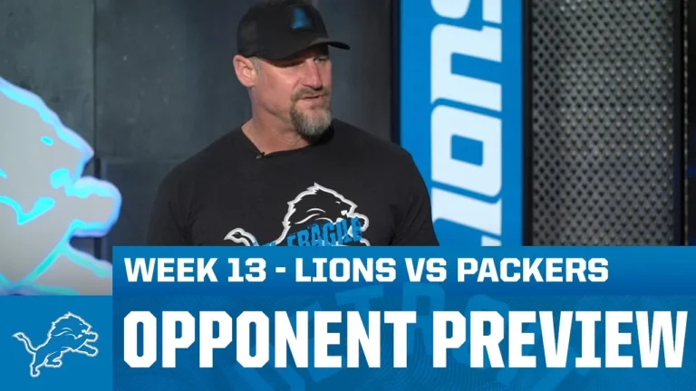 Detroit Lions head coach Dan Campbell previews Lions vs Packers 2025 Week 13 Opponent Preview