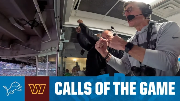 Calls of the Game: Detroit’s offense GOES OFF for 44 points against Washington Lions at Commanders