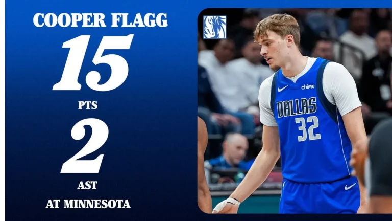 Cooper Flagg (15 PTS 2 AST) at Minnesota Timberwolves November 17, 2025