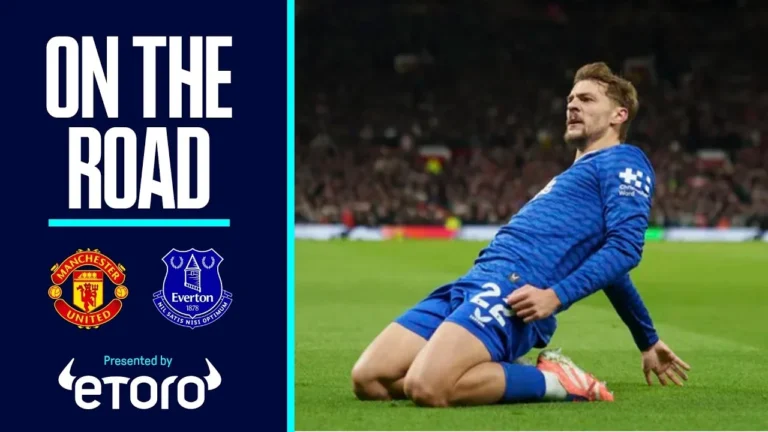 UNFORGETTABLE LIMBS AS 10-MAN BLUES BEAT MAN UNITED! On The Road: Manchester United v Everton