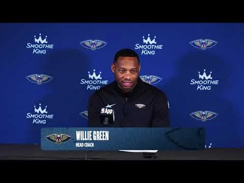 Willie Green interview Pelicans-Clippers Postgame 10 31 2025
