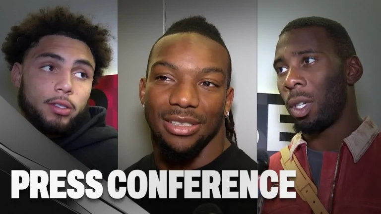 Bijan Robinson, Drake London & others on the overtime loss to the Colts in Berlin Atlanta Falcons