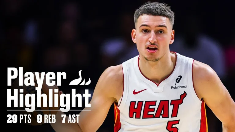 Nikola Jović CAREER Night HEAT vs. Trail Blazers HEAT Highlights November 8, 2025