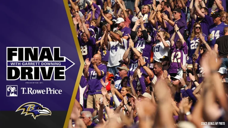 Ravens Turn Up the Noise Preparing for Vikings Baltimore Ravens Final Drive
