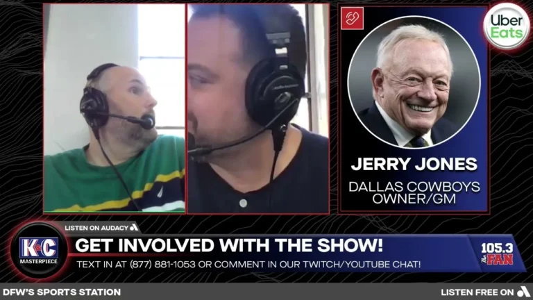 Jerry Jones Previews Monday Night Football vs Raiders 105.3 The Fan