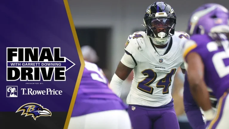 Why Malaki Starks Is Breaking Out Baltimore Ravens Final Drive