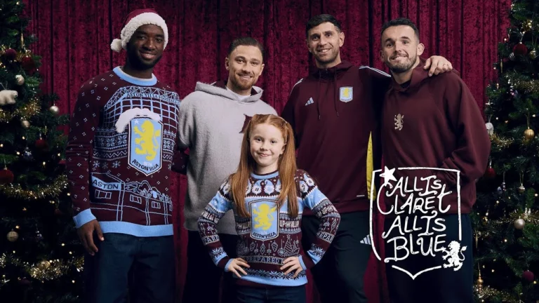 All is Claret, All is Blue. Merry Christmas from Aston Villa