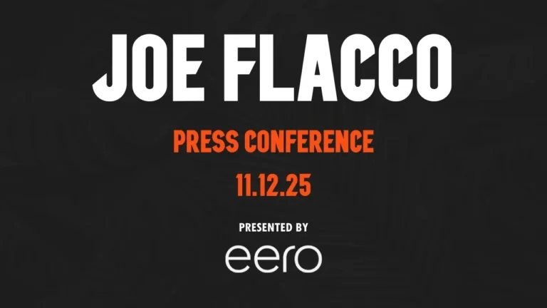 Joe Flacco Press Conference – November 12