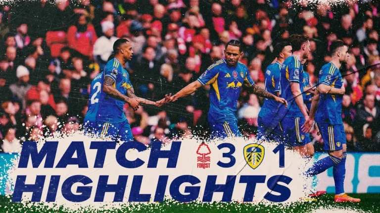 Nottingham Forest 3-1 Leeds United Premier League highlights