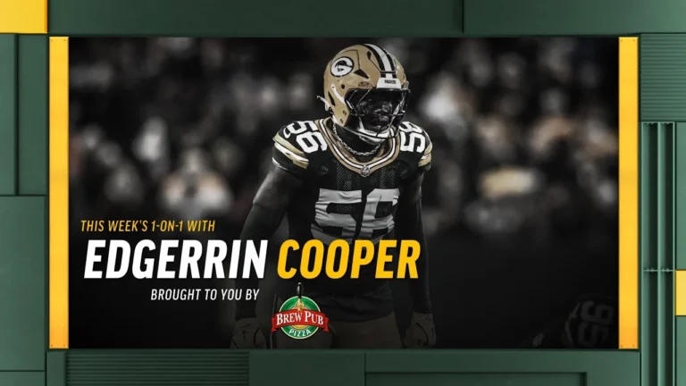 Total Packers: 1-on-1 with Edgerrin Cooper