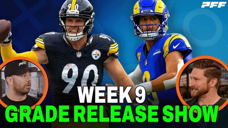 2025 NFL Week 9 Review & Grade Release Show PFF NFL Show