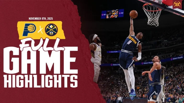 Denver Nuggets SWEEP Homestand Full Game Highlights vs. IND