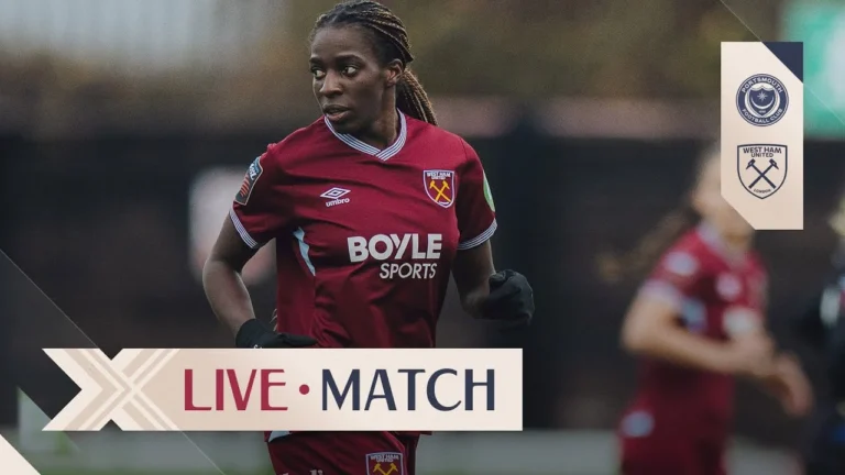 LIVE: Portsmouth v West Ham United Women’s League Cup